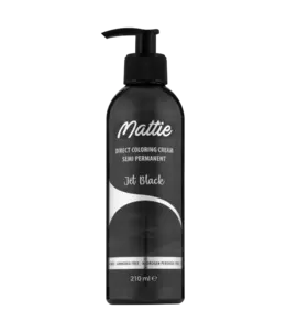 Mattie Jet black - Direct Vegan Coloring Cream Semi-Permanent 210ml