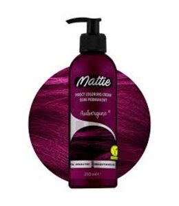Mattie Aubergine - Direct Vegan coloring cream Semi-permanent 210ml