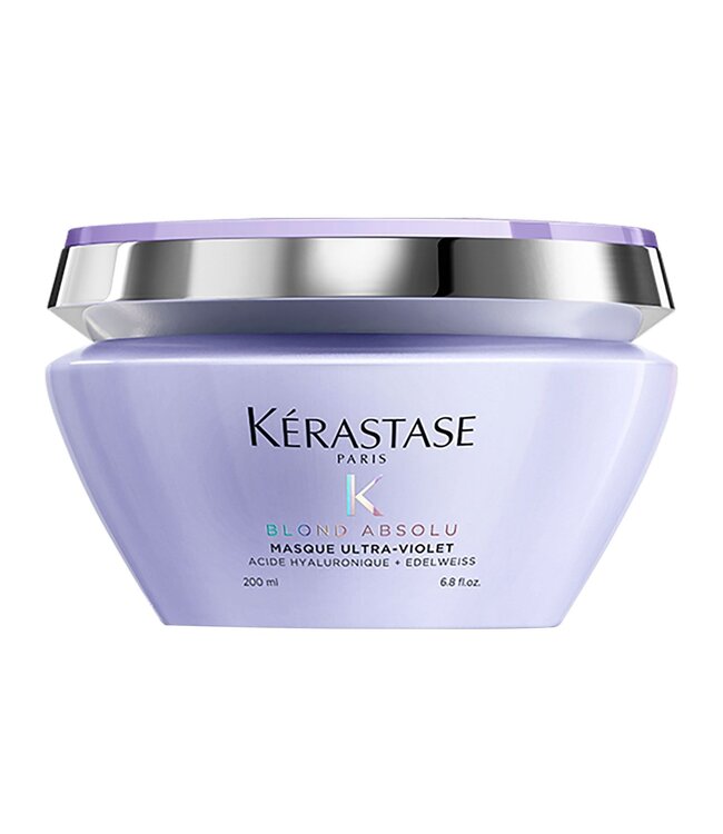Kérastase - Blond Absolu Masque Ultra-Violet - Zilver Haarmasker voor Blond Haar 200ml