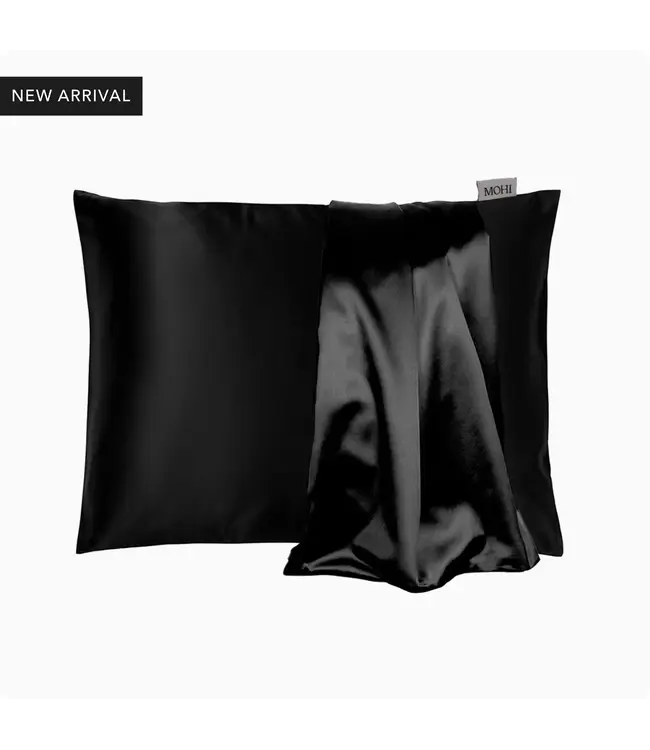 MOHI Satin Pillow Case - Black