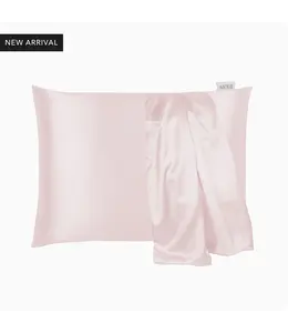 MOHI Satin Pillow Case - Soft Pink