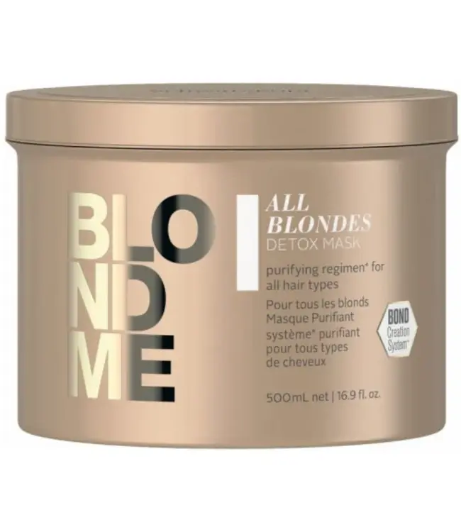 Schwarzkopf BlondMe Masker All Blondes Detox - 500ml