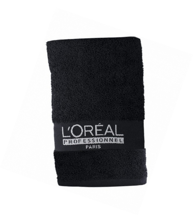 L'Oréal Professionel Handdoek - Zwart
