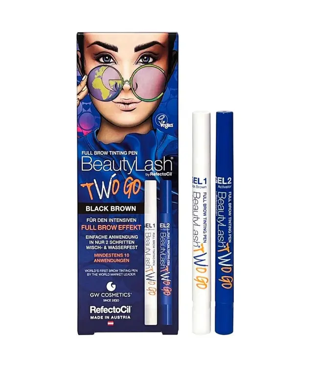 BeautyLash Full Brow Tinting Pen - Black Brown
