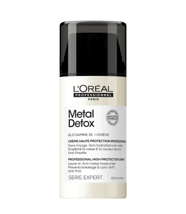 L òreal Metal Detox High Protection Leave In crème - 100 ml