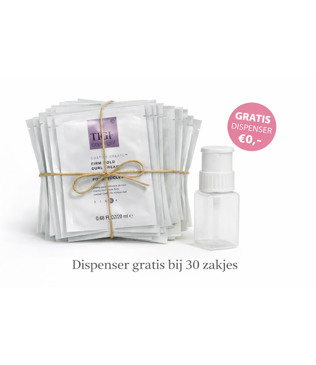 Tigi Copyright Firm Hold Curl Cream 20ml 30 zakjes