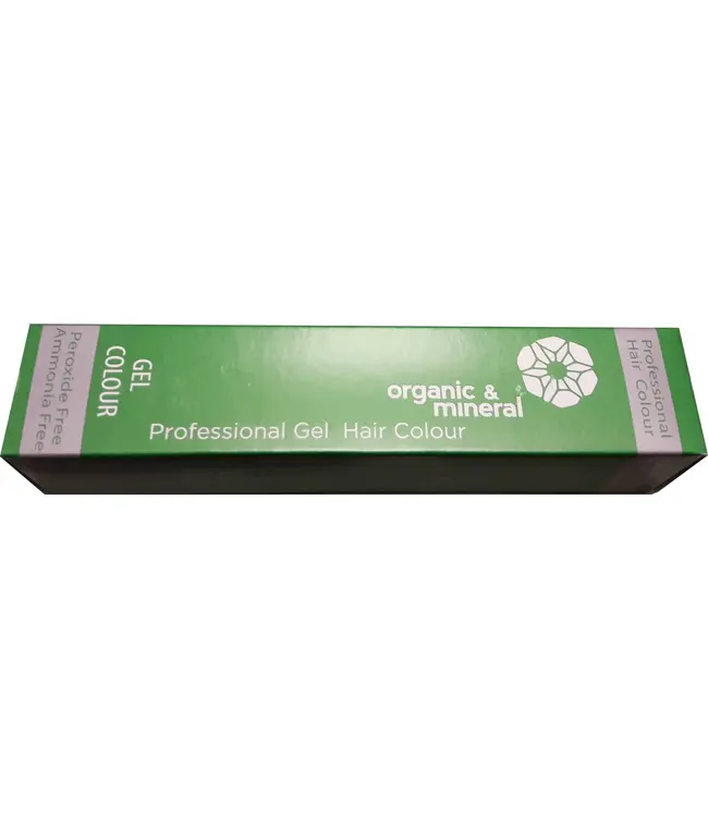 Organic and Mineral Gel Colour Peroxide Free  Ammonia Free