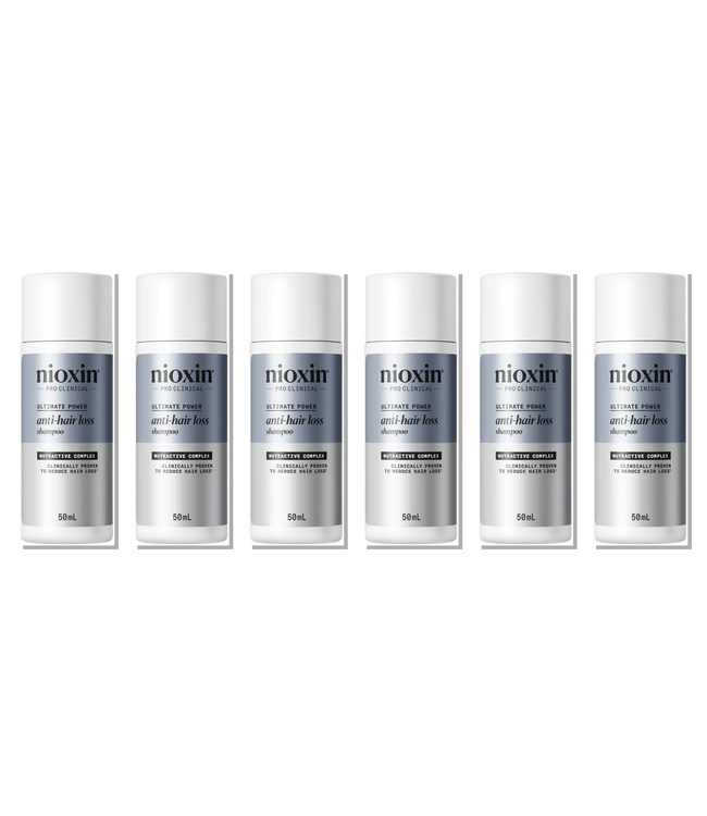 NIOXIN Anti-Haaruitval Shampoo 50ml 6 stuks