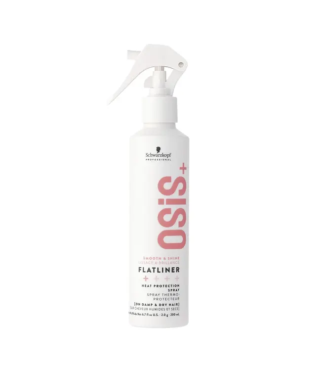 Schwarzkopf OSiS+ Smooth & Shine Flatliner Heat Protection Spray 200ml