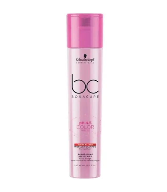 Schwarzkopf BC pH4.5 Color Freeze Vibrant Red Shampoo 250ml