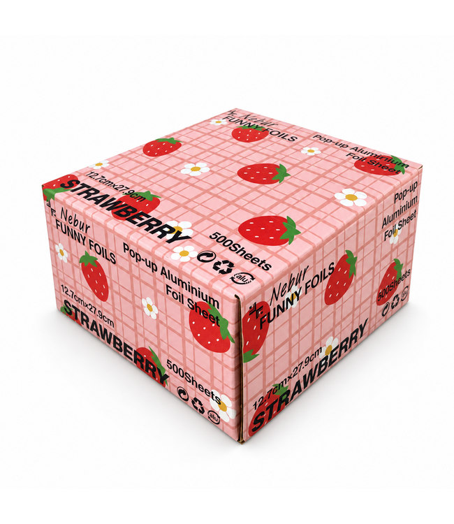Nebur Funny Foils Strawberry 500 sheets