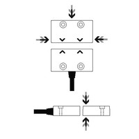 Magnetischer berührungsloser Edelstahl-Sicherheitsschalter MS4-SS