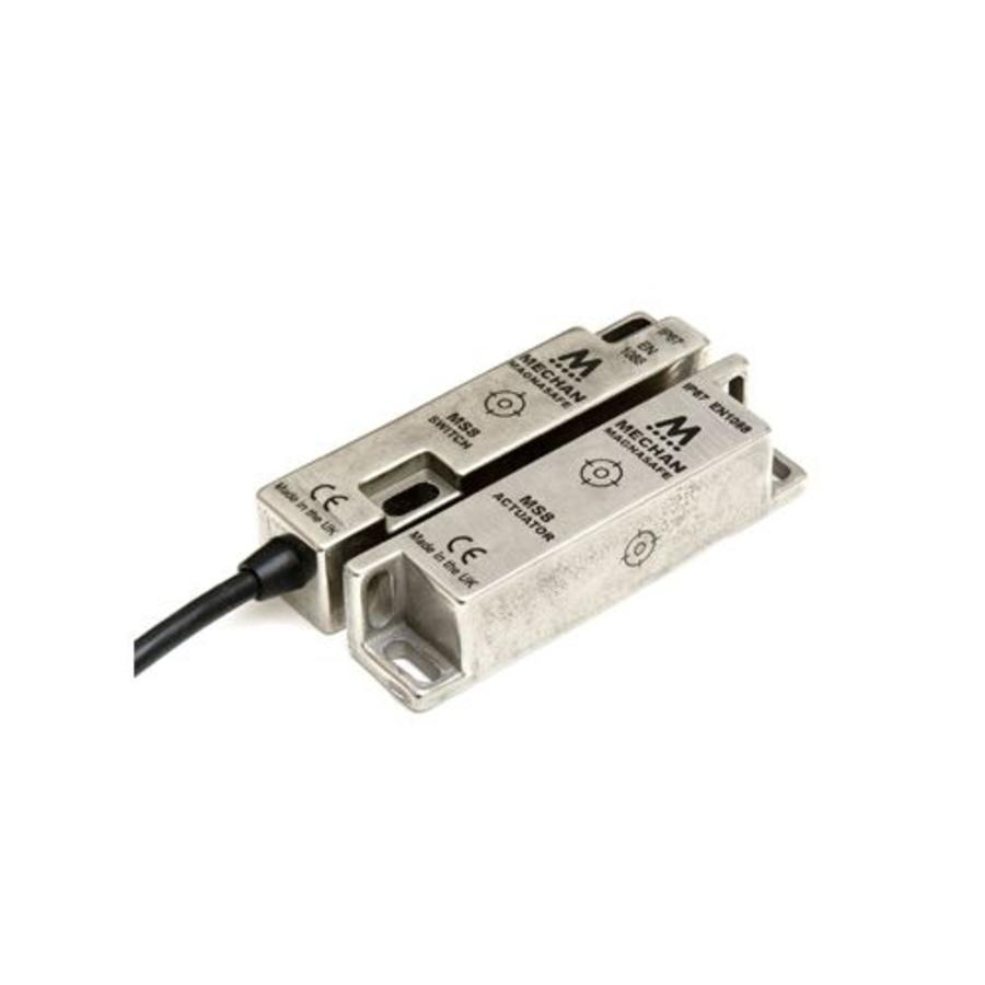 Magnetic non-contact stainless steel safety switch MS8-SS