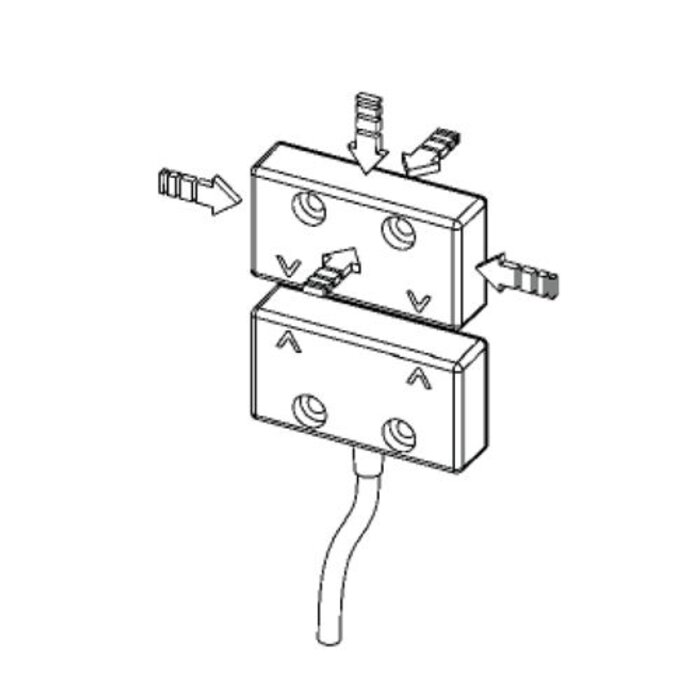 Mechan Controls Magnetisch gecodeerde contactloze veiligheidsschakelaar HE1