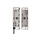 Non-contact magnetically coded stainles steel safety switch HE2-SS