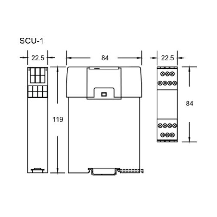 Mechan Controls Auswertegeräte SCU-1