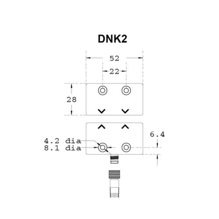 Mechan Controls Non-contact coded electronic safety switch DNK1