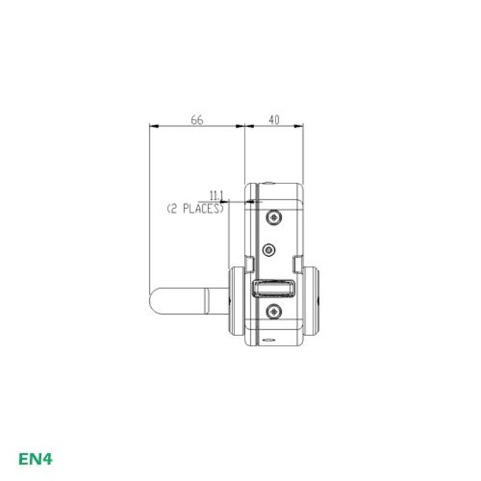 Fortress Interlocks Türgriffbetätiger EN