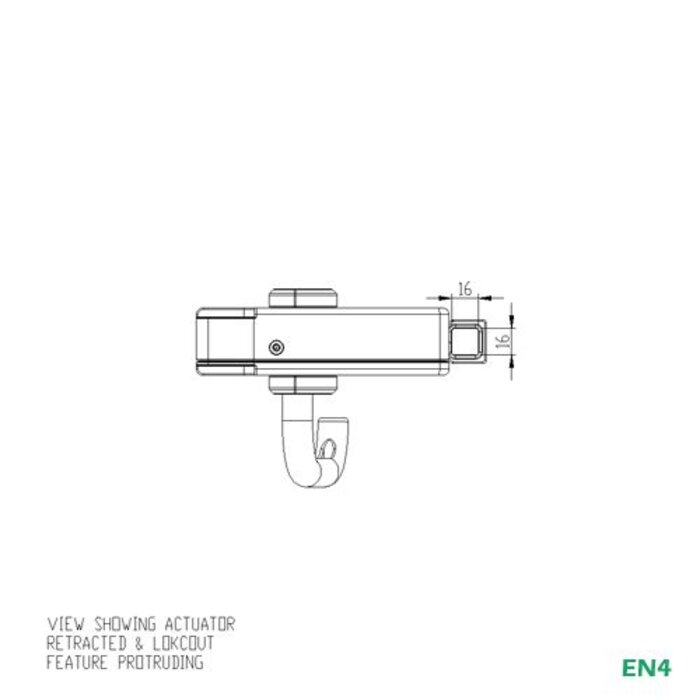 Fortress Interlocks Türgriffbetätiger EN