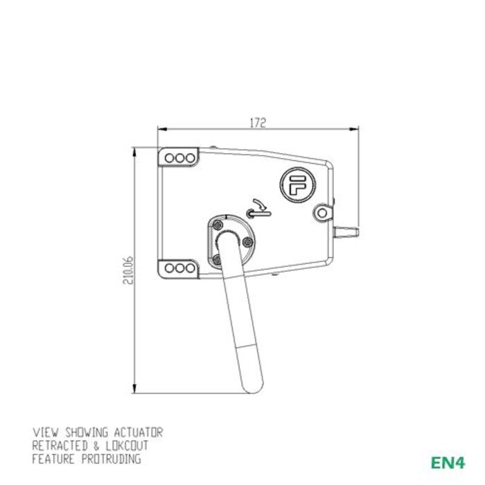 Fortress Interlocks Door handle EN
