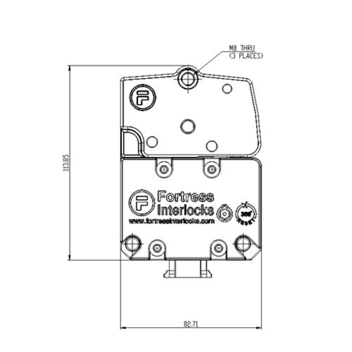 Fortress Interlocks Kopmodule I6