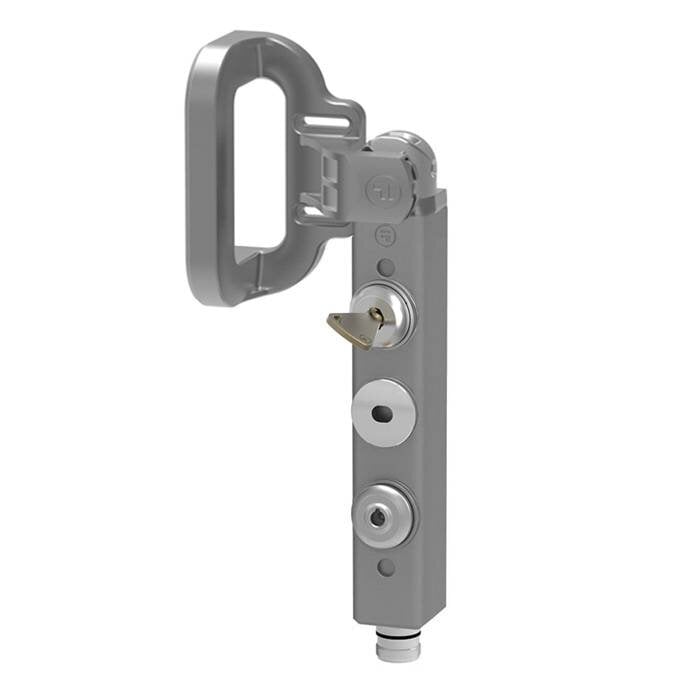 Fortress Interlocks Handle operated aluminium safety interlock switch and personal safety key PLd