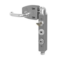 Fortress Interlocks Veiligheidsvergrendeling aluminium PLd met deurklink en veiligheidssleutel THNSMEUQ5