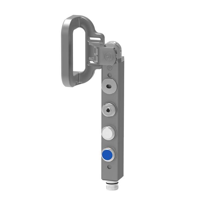 Fortress Interlocks Handle operated aluminium safety interlock switch PLd and request + reset