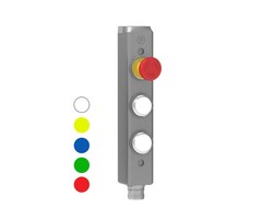 Fortress Interlocks Aluminium bedienunit 2 functies met noodstop