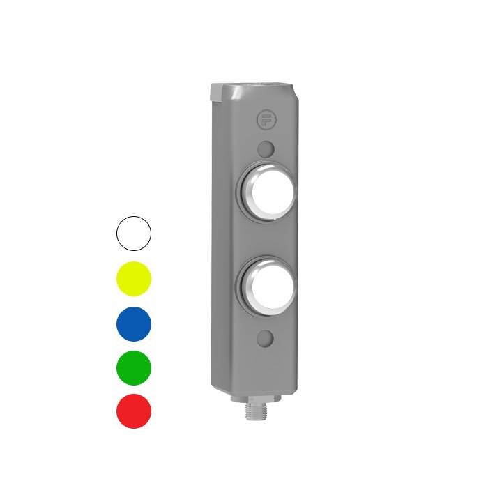 Fortress Interlocks Aluminium Control enclosure  with 2 control elements