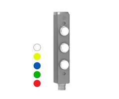 Fortress Interlocks Aluminium bedienunit 3 functies