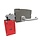 Extreme robust door handle operated steel safety interlock switch PLe