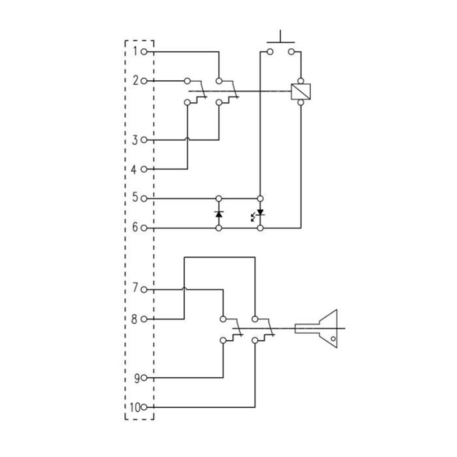 Fortress Interlocks Solenoid controleld safety key switch MSSR