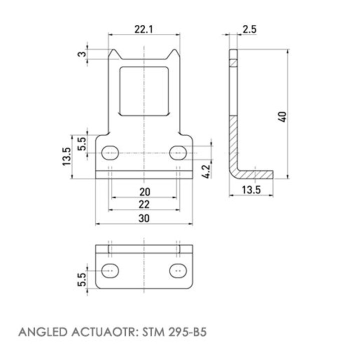 Steute EX STM 295 | Explosion Proof actuator operated safety interlock switch PLe