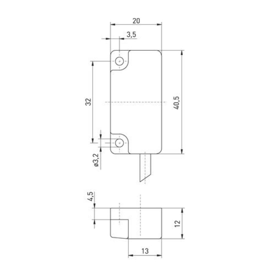 Noncontact coded safety switch Ex