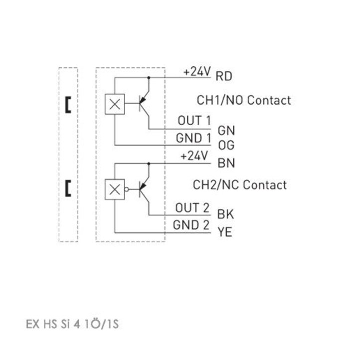Steute Ex HS Si 4 | Non-contact coded magnetic safety switch Thermoplastic enclosure