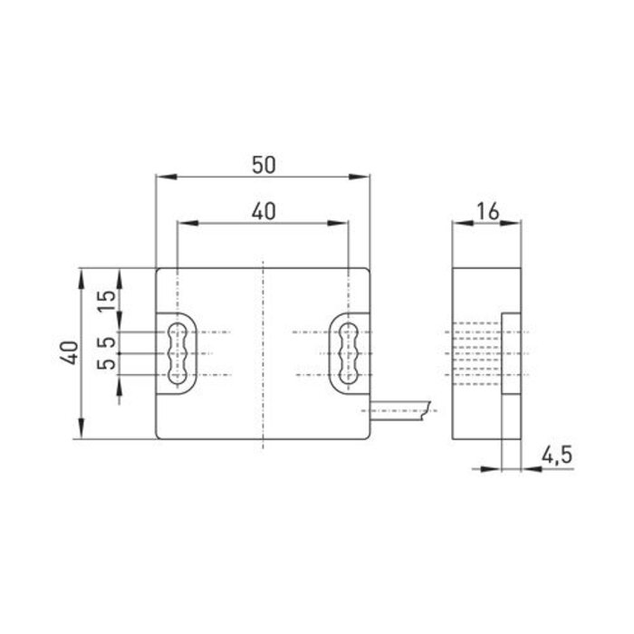 Steute  Ex RC Si 56 | Magnetisch gecodeerde contactloze veiligheidssensor