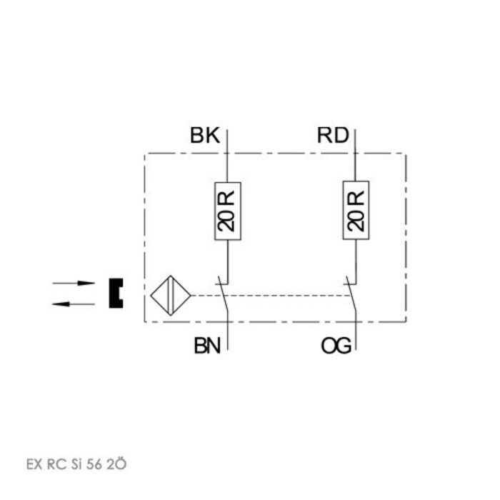 Steute  Ex RC Si 56 | Magnetisch gecodeerde contactloze veiligheidssensor