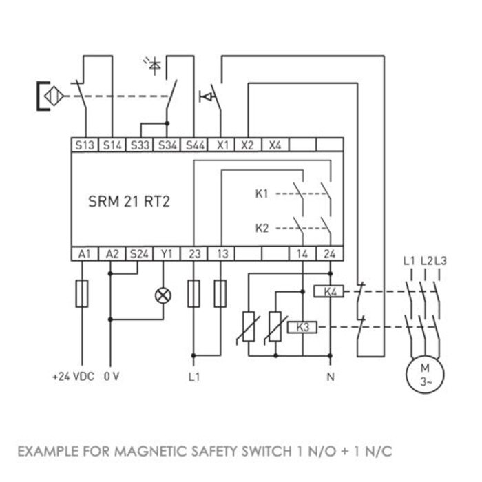 Steute SRM 21 RT2 | Veiligheidsrelais