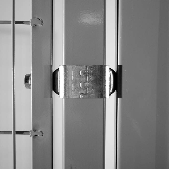 Troax Coated post 60 x 40 x 1400mm in grey (RAL 7037)