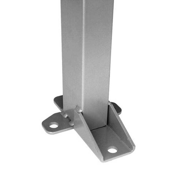 Troax Coated post 60 x 40 x 2200mm in grey (RAL 7037)