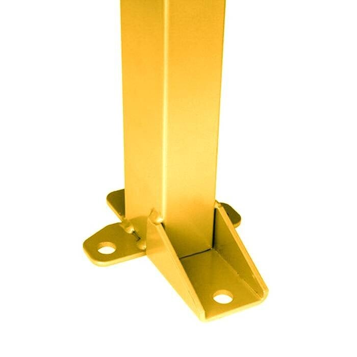 Troax Beschichteter Pfost 60 x 40 x 1400mm in gelb (RAL 1018)