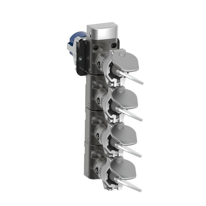 Fortress Interlocks Codierter mehrfach Schlüsselschalter für Schalttafeleinbau
