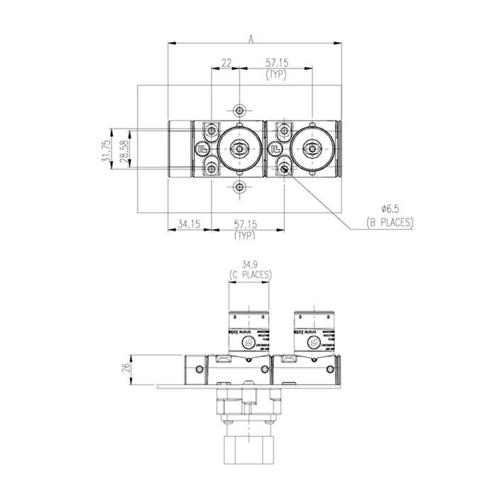 Fortress Interlocks Codierter mehrfach Schlüsselschalter für Schalttafeleinbau