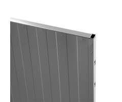 Troax USRP volle plaat paneel 2200mm hoog - grijs