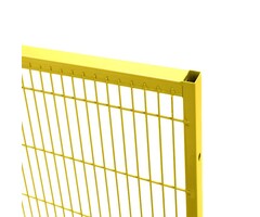 Troax ST30 mesh panel 1400mm height - yellow