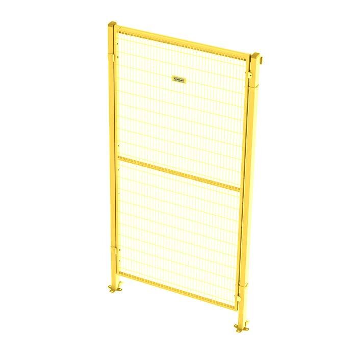 Troax ST30 beschichteter Flügeltür  2200mm Höhe in gelb (RAL 1018)