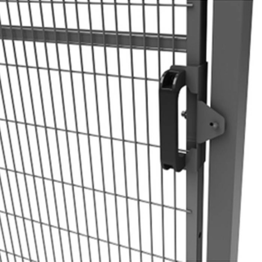 Troax ST30 single hinged door, 2200mm height - galvanised ...