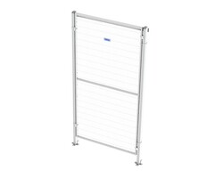 Troax Single hinghed door 2200mm height - galvanised