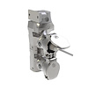 Stainless steel door interlock with safety key and fixed actuator DMSK2
